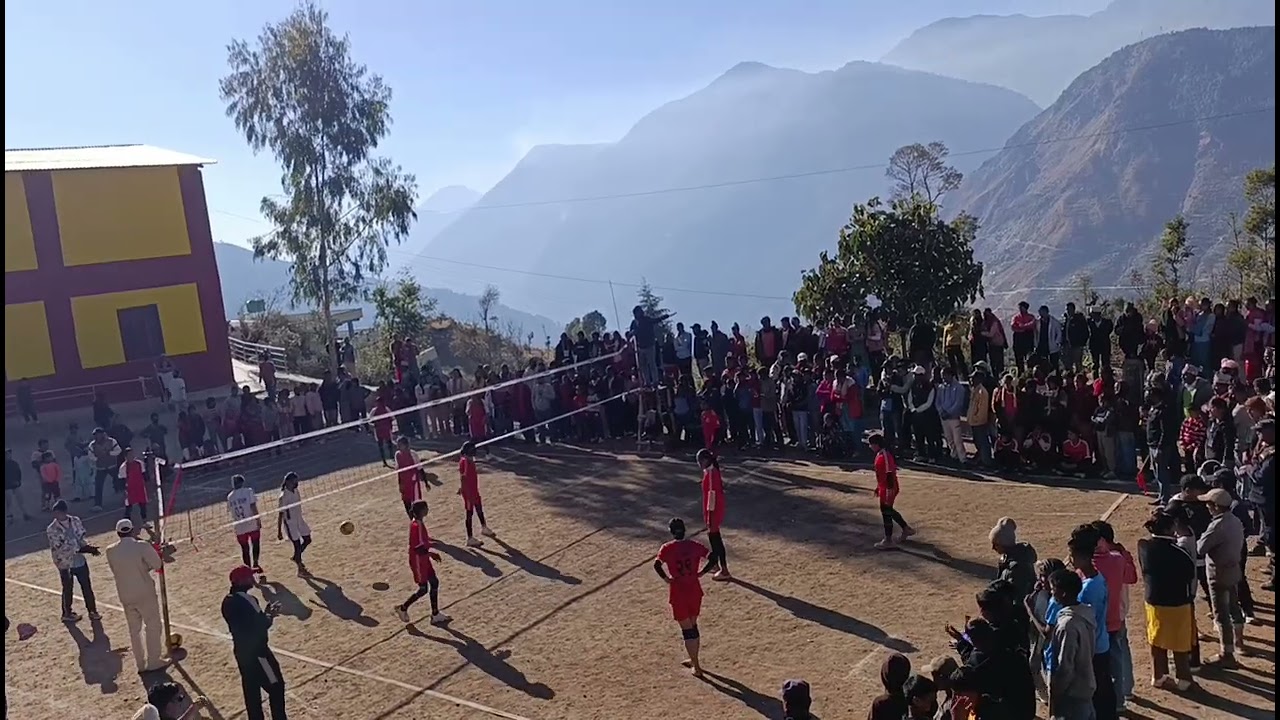 पिपलचौरी भर्सेस धारी भलिबल || महिला टिम||Pipalchauri vs. Dhari Volleyball Competition Women's Team 