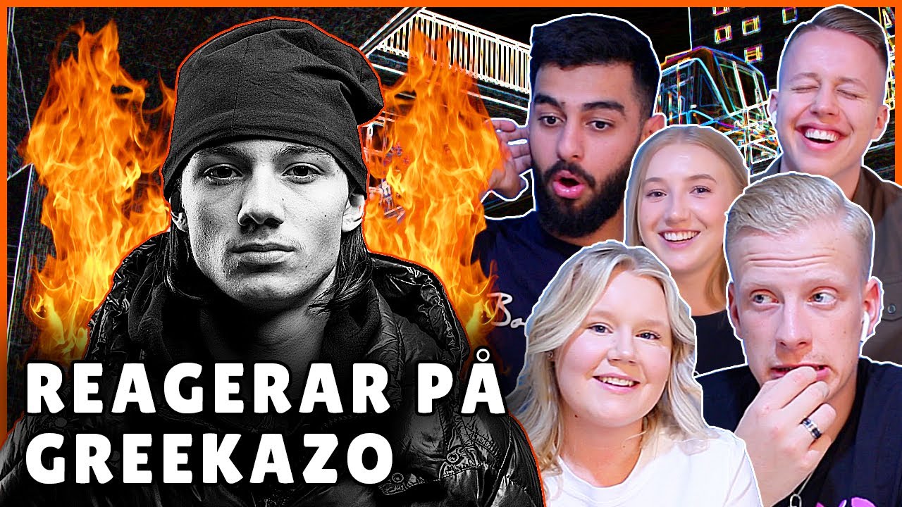 REAGERAR PÅ GREEKAZO 2020 (Hotspot, Försent & Piloter) | Svensk Rap