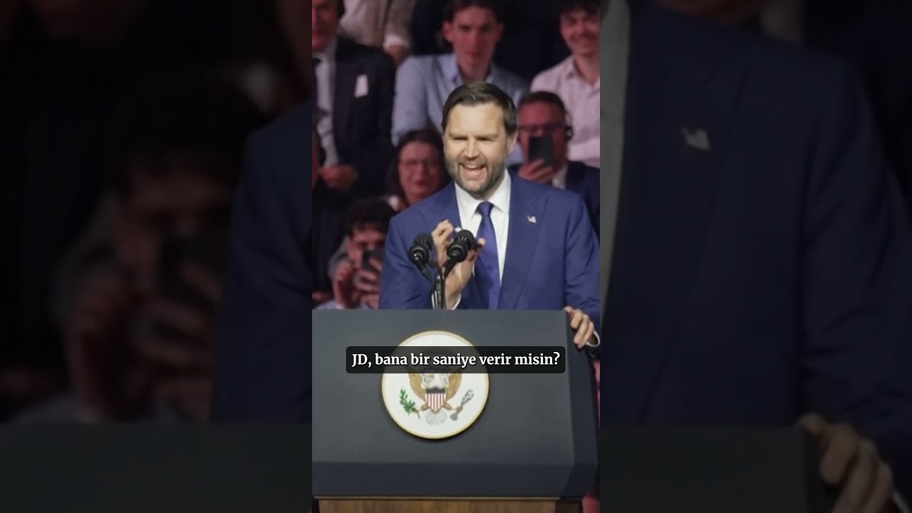 JD Vance, Macaristan mitinginde Trump&rsquo;ı aradı #shorts