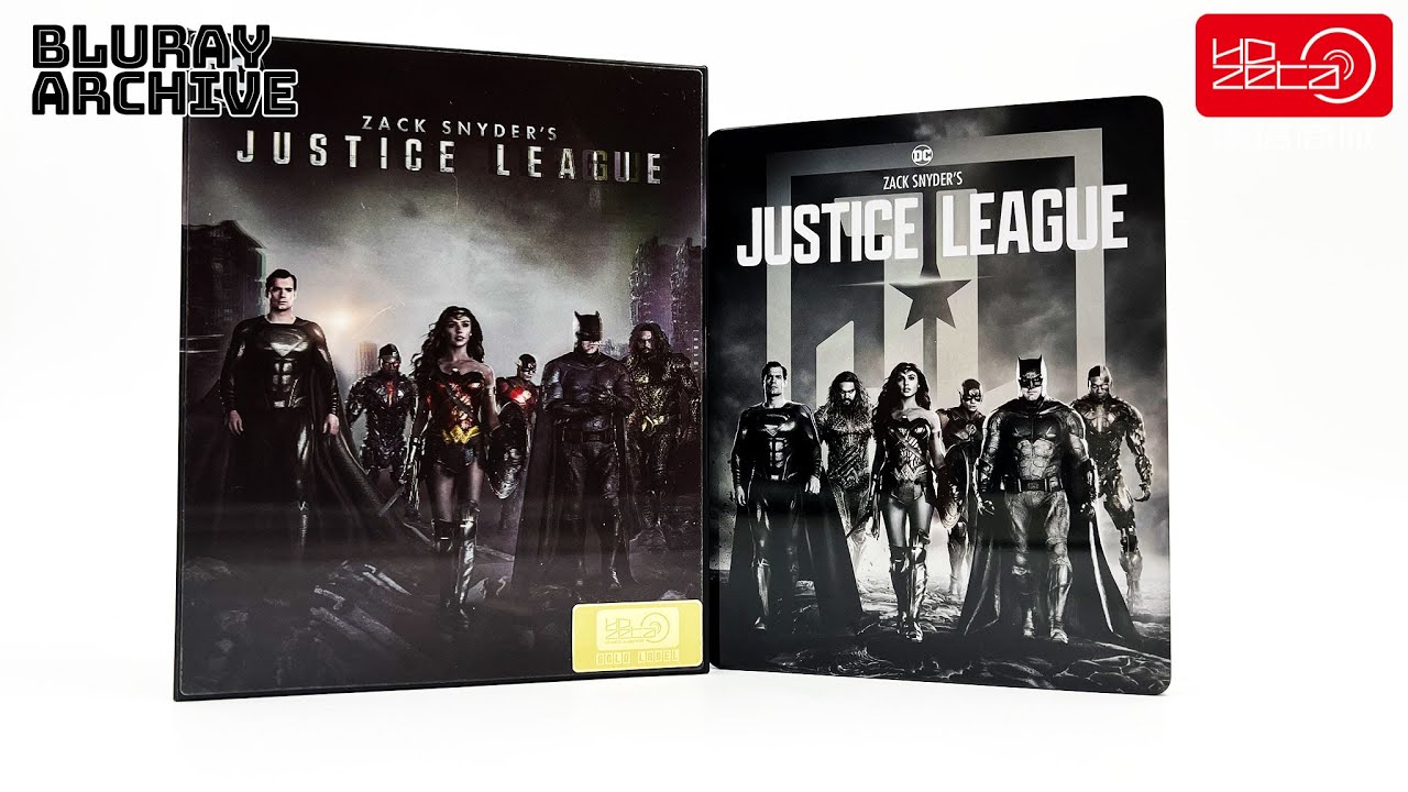 [4K, 60fps] Zack Snyder's Justice League Steelbook Oneclick Box (HDZeta Gold Label)