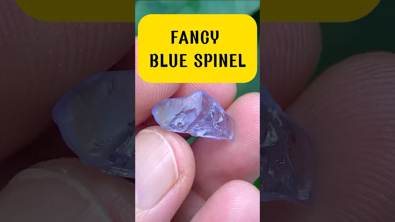 THE BEAUTY OF FANCY BLUE SPINEL FROM LUC YEN #shorts #gemstone #jewellery