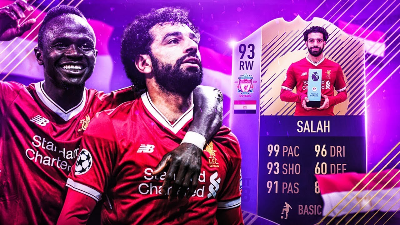 FANTASTYCZNY 93 POTM SALAH! FIFA 18 ULTIMATE TEAM