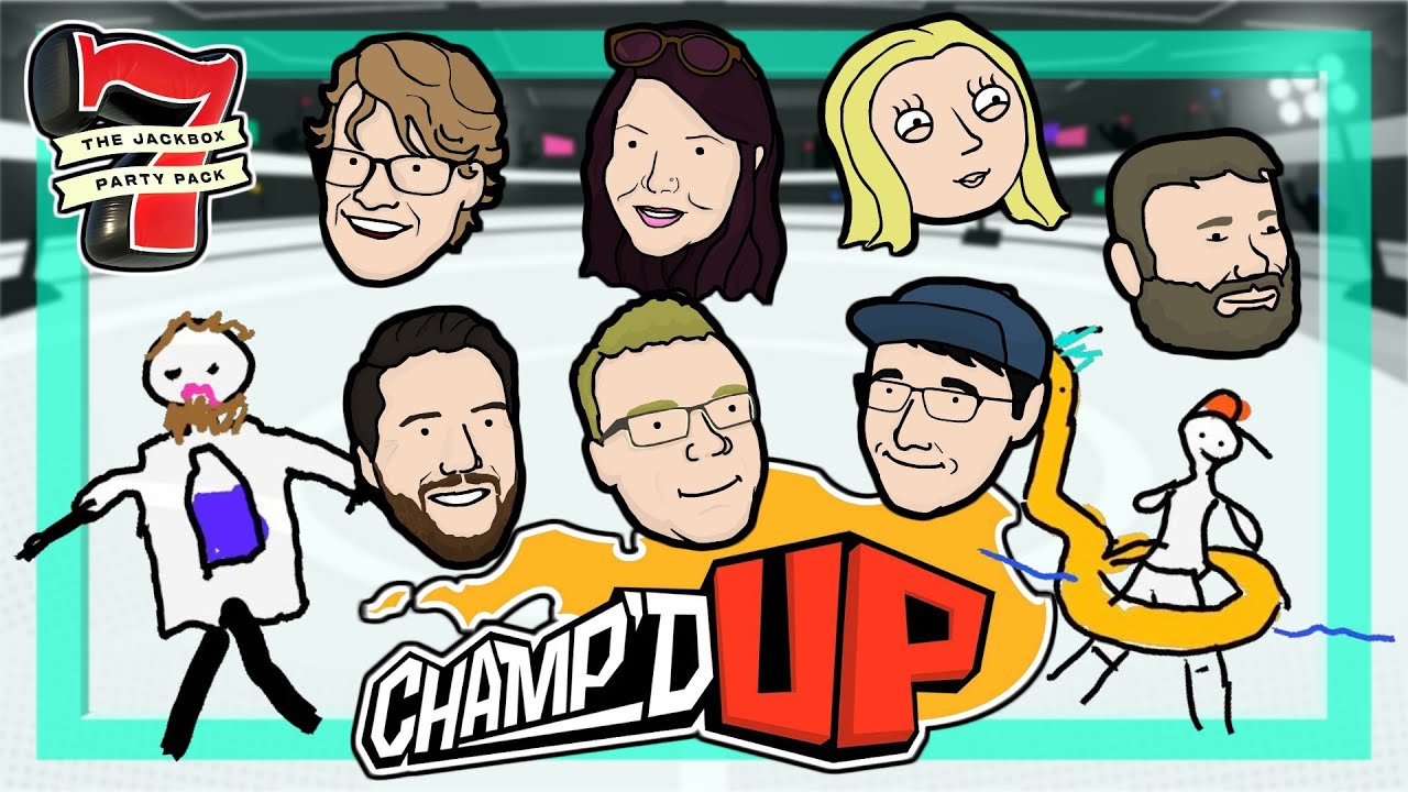 Champ'd Up - PART 2 - Let's Play The Jackbox Party Pack 7 | Graeme Games