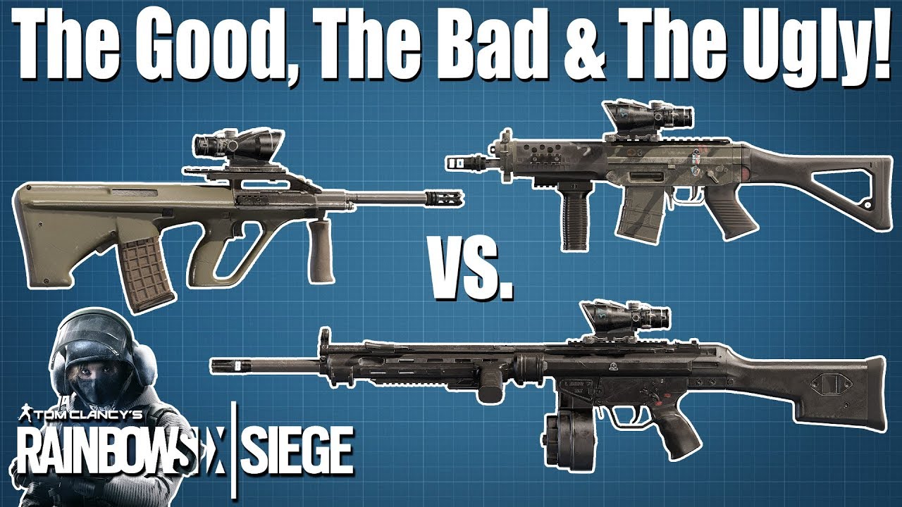 IQ's 552 Commando vs. AUG A2 vs G8A1: Loadout META - Rainbow Six Siege