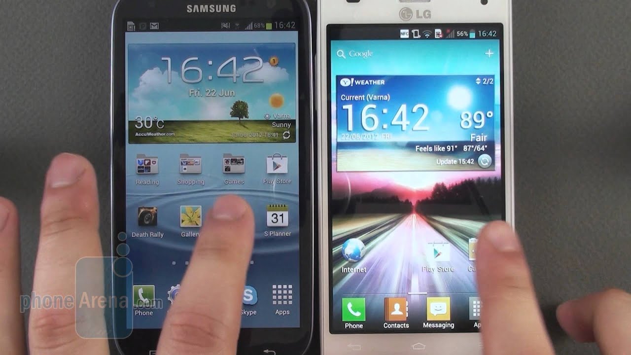 LG Optimus 4X HD vs Samsung Galaxy S III