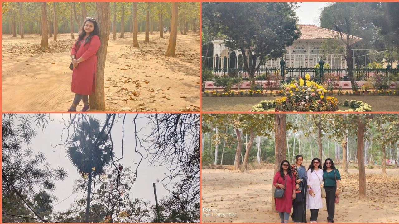 শান্তিনিকেতনে দ্বিতীয় দিন শালবীথি বিশ্বভারতী ক্যাম্পাস, সৃজন শিল্প গ্রাম || Shantiniketan tour 2026