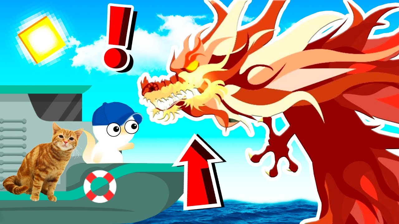 DRAGONUL CHINEZESC LEGENDAR in Cat Goes Fishing?