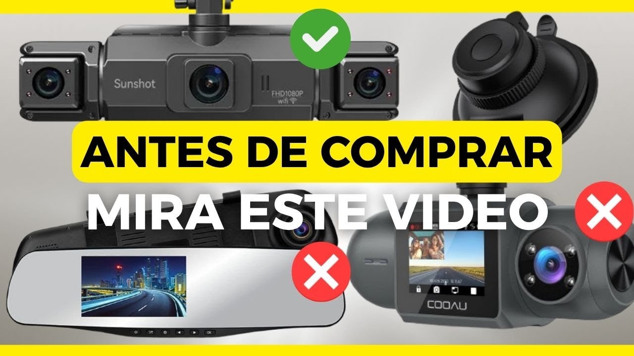 Las 3 MEJORES CÁMARAS de SEGURIDAD para COCHE 2026 🚗 | NO Compres sin Ver Esto