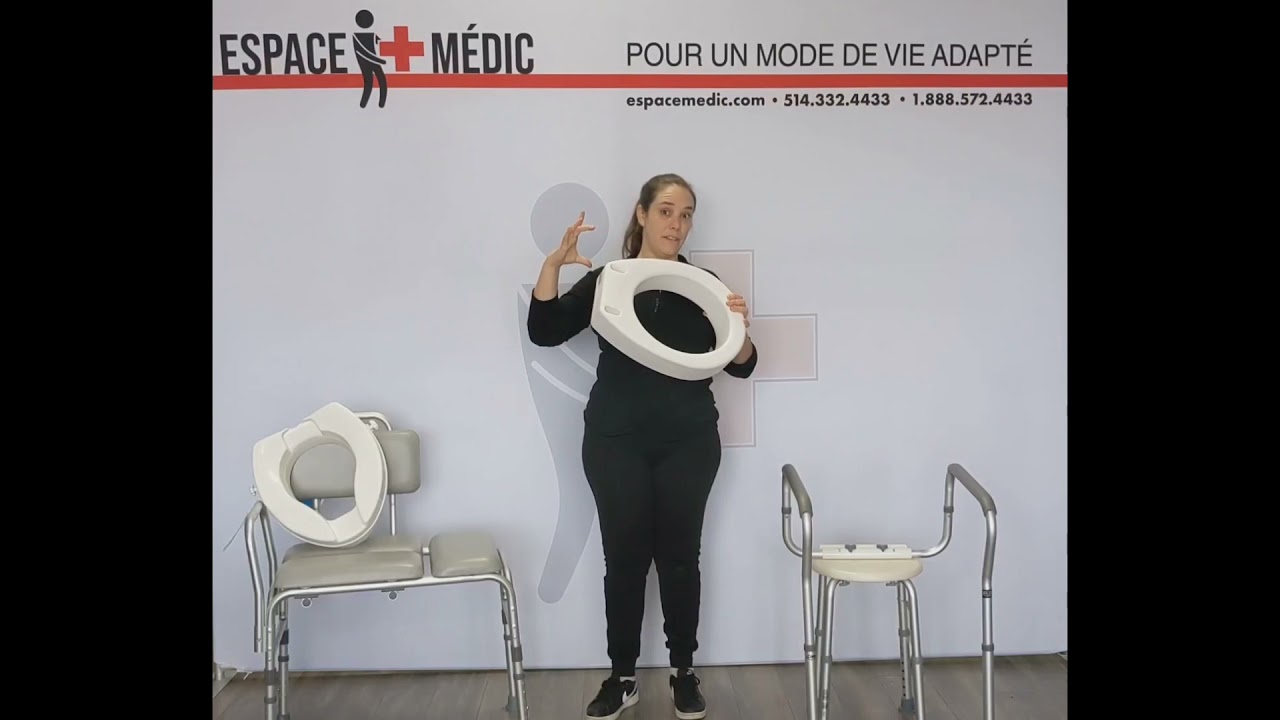 Nos essentiels de la salle de bain - Sièges de toilette surélevés et appuis sécuritaires