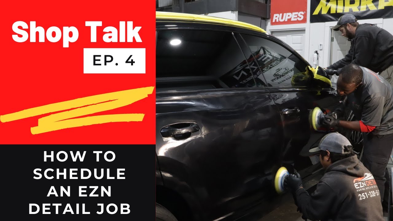 Shop Talk Ep. 4: Scheduling a Detailing Job