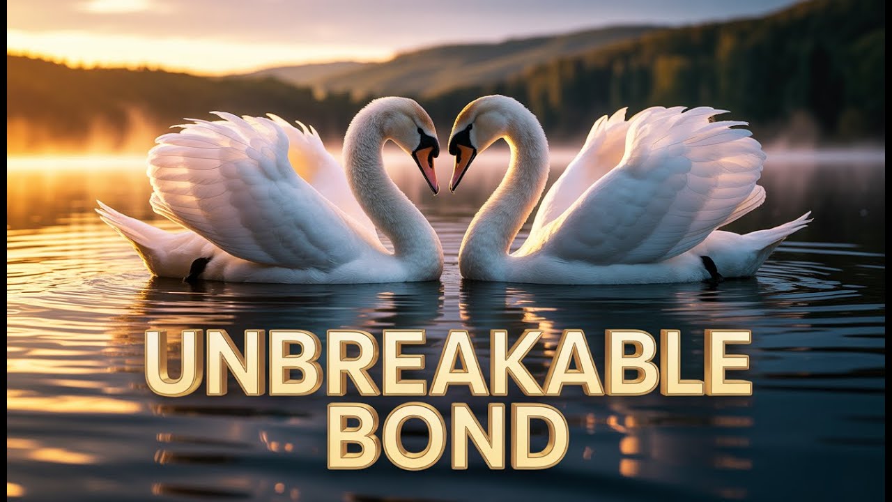 Unbreakable Bond🦢: The Swan Love Story That Lasts a Lifetime🦢❤️ #swan #viralshorts #shortsfeed