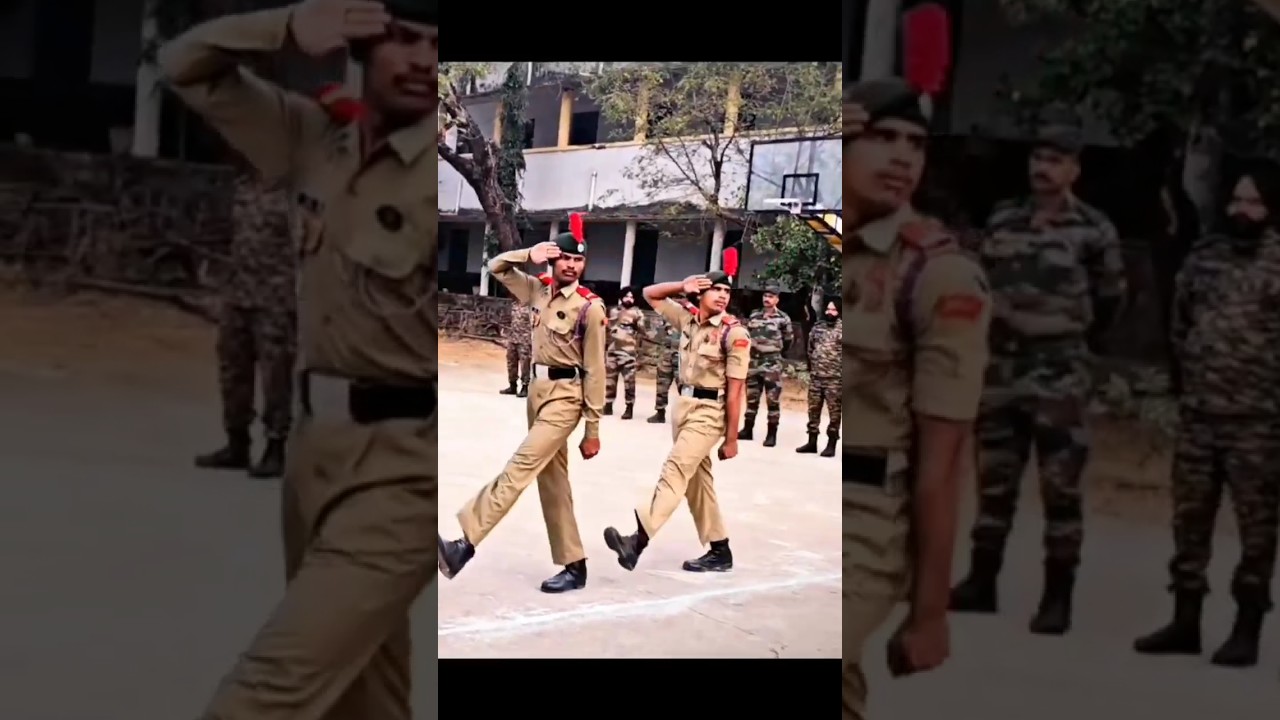 NCC DST baye ka selute kaise kare || NCC drill test video || NCC video