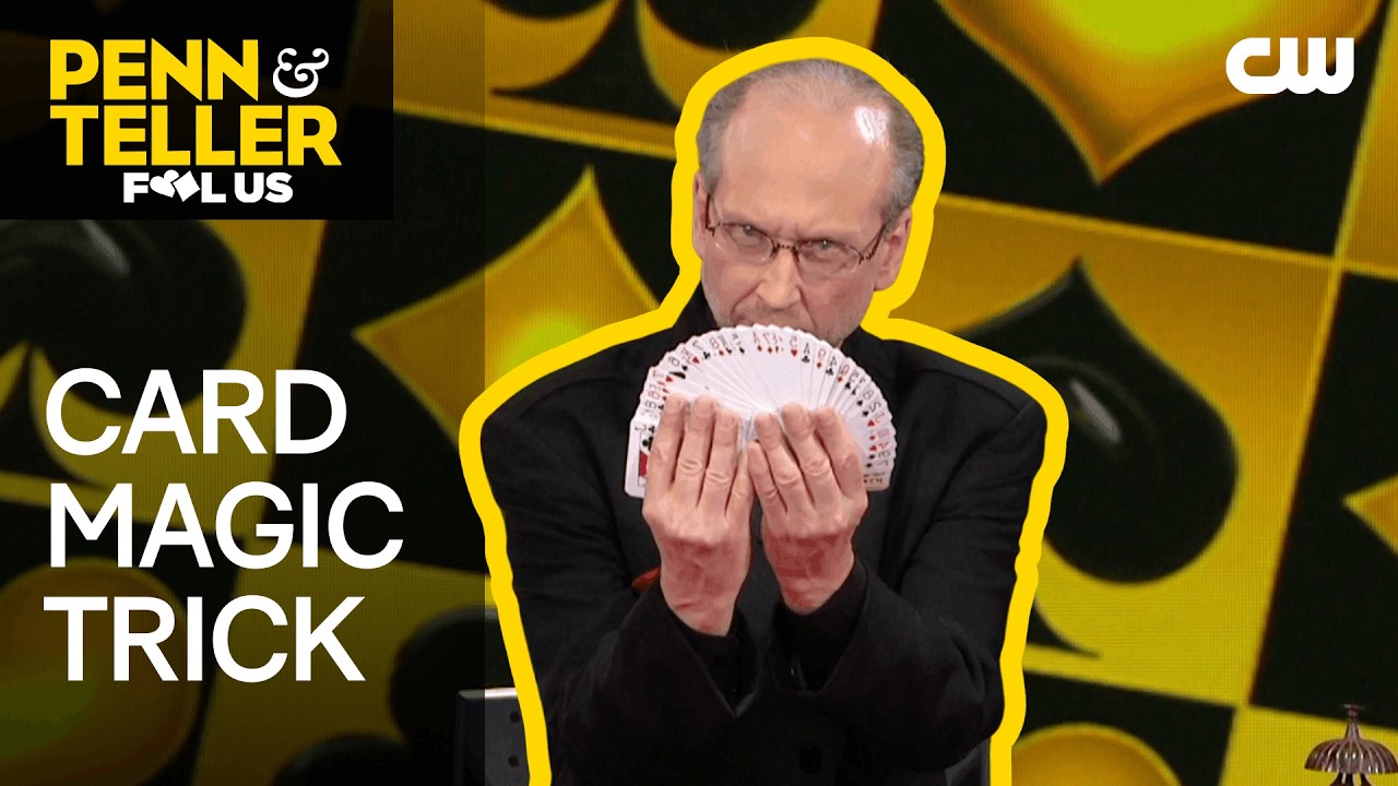 Magician Fools Penn & Teller with Bell Card Magic Trick | Penn & Teller: Fool Us | The CW