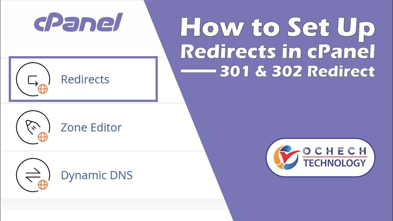 How to Set Up Redirects in cPanel (2025) &ndash; 301 & 302 Redirect