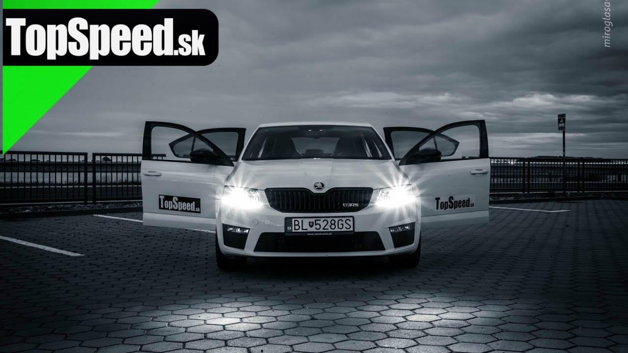 Test Škoda Octavia III RS TDI DSG TopSpeed.sk