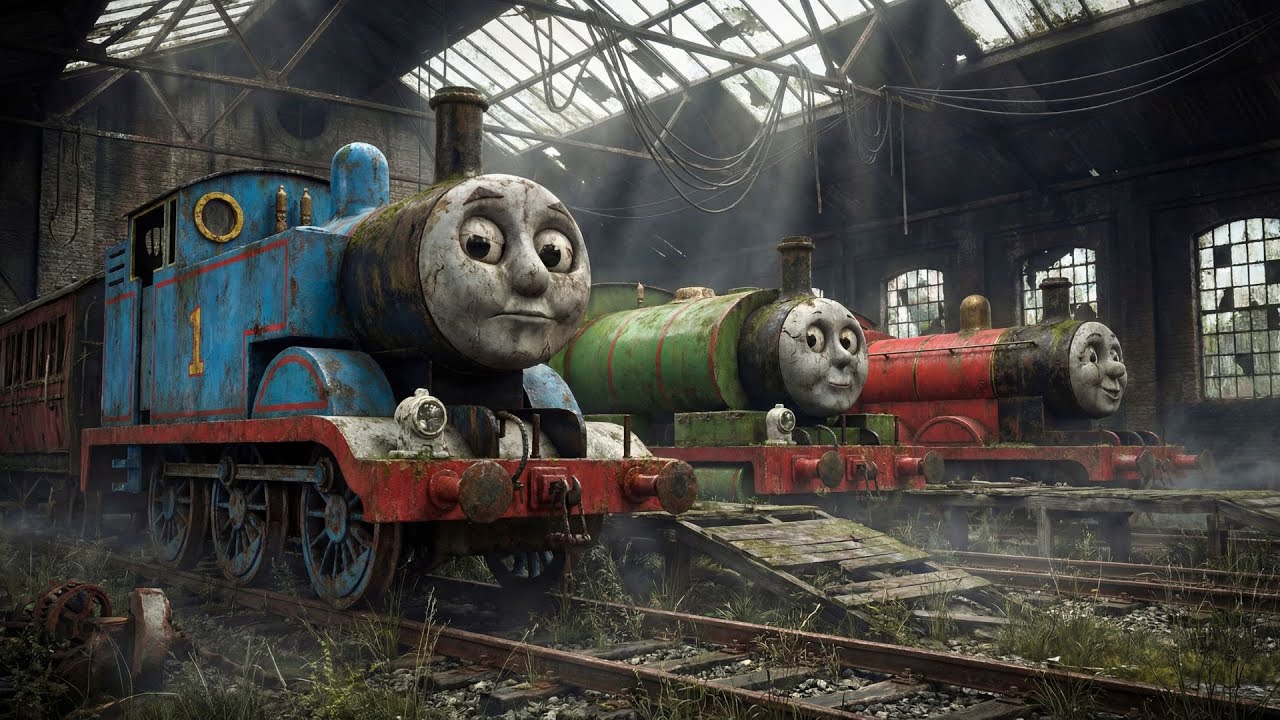GIANT Thomas Train & Friends Found Abandoned in a Forgotten Railway Station (Unbelievable Discovery)