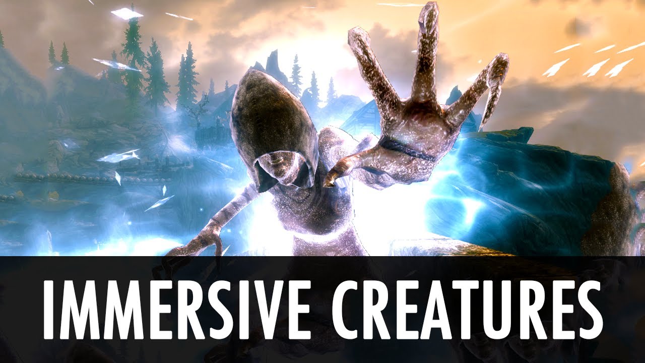 Skyrim Mod: Immersive Creatures