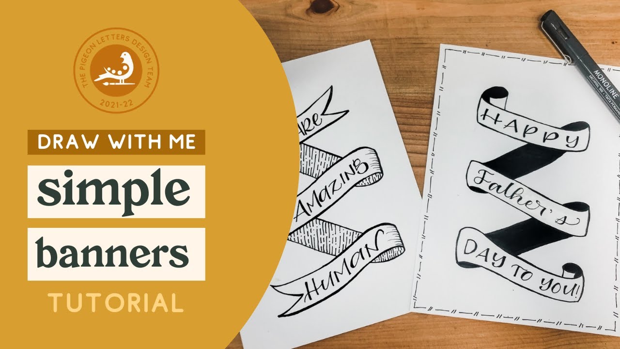 How to Draw a Banner in Four Simple Steps