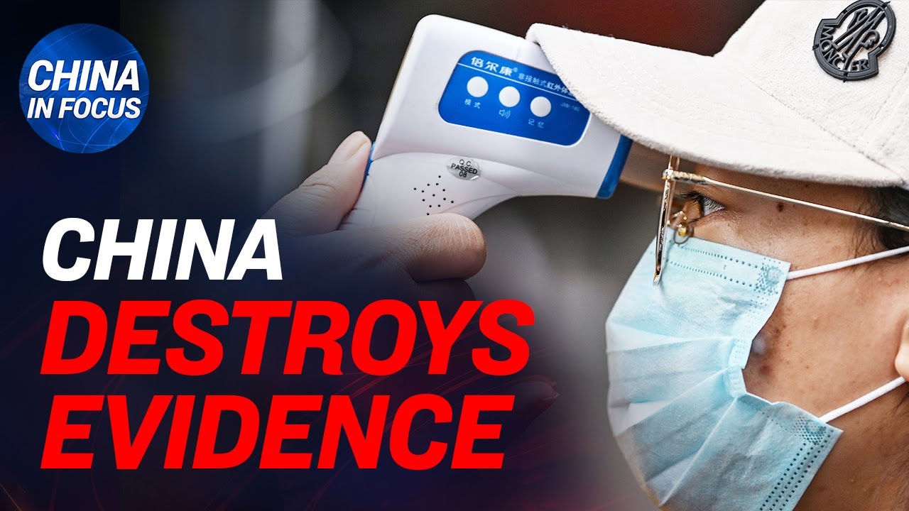 China intentionally hid virus evidence: Report; Footage from N95 mask factory raises concerns