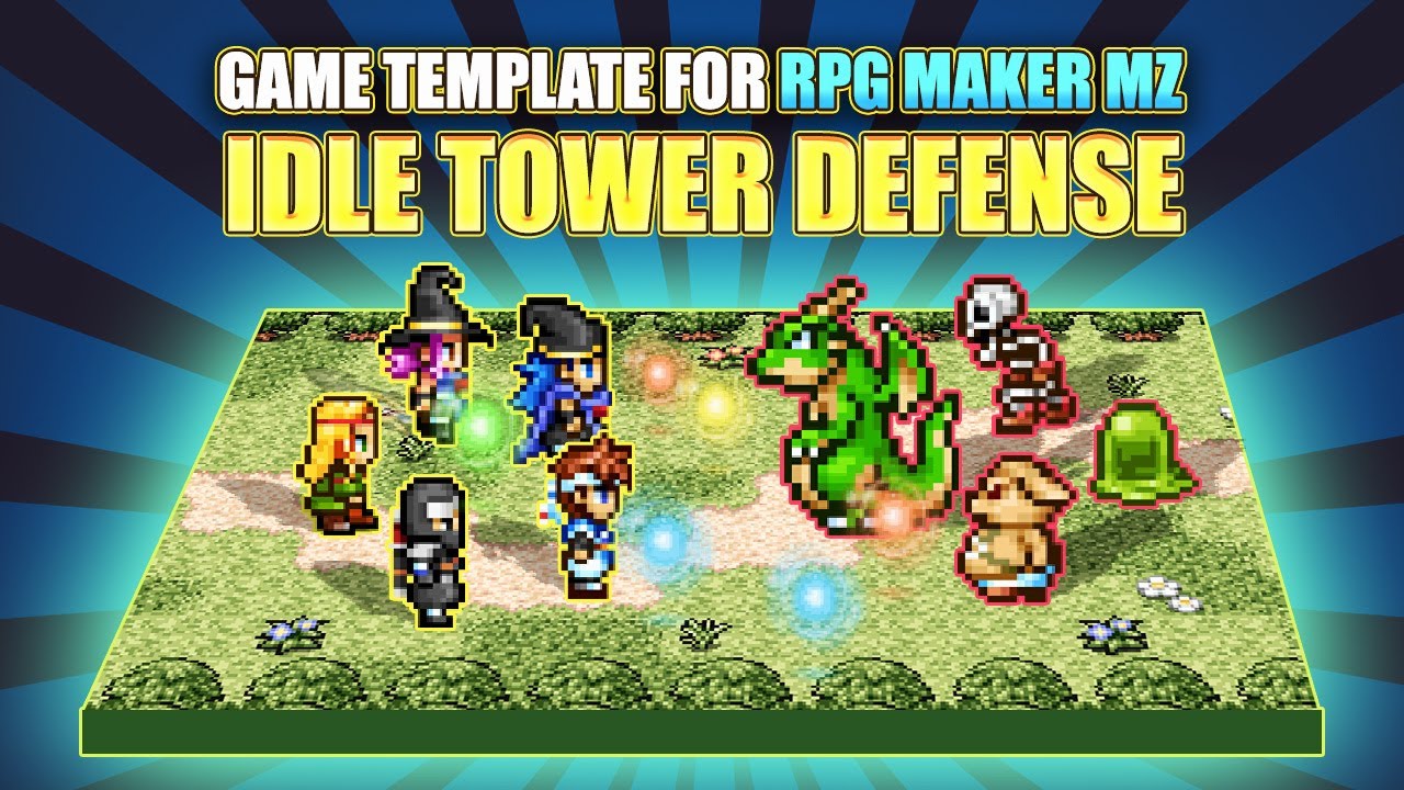 Game Template: Idle Tower Defense - RPG Maker MZ