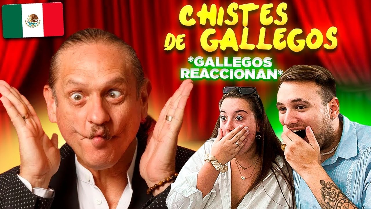 GALLEGOS REACCIONAN a CHISTES DE GALLEGOS - TEO GONZÁLEZ 🇲🇽😂 **no paran de reír**
