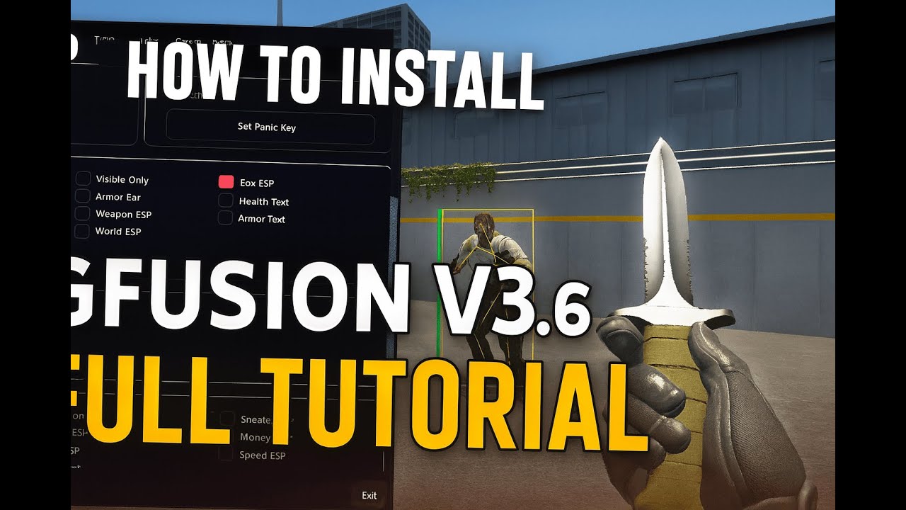 How to install GFusion V3.6 FULL TUTORIAL