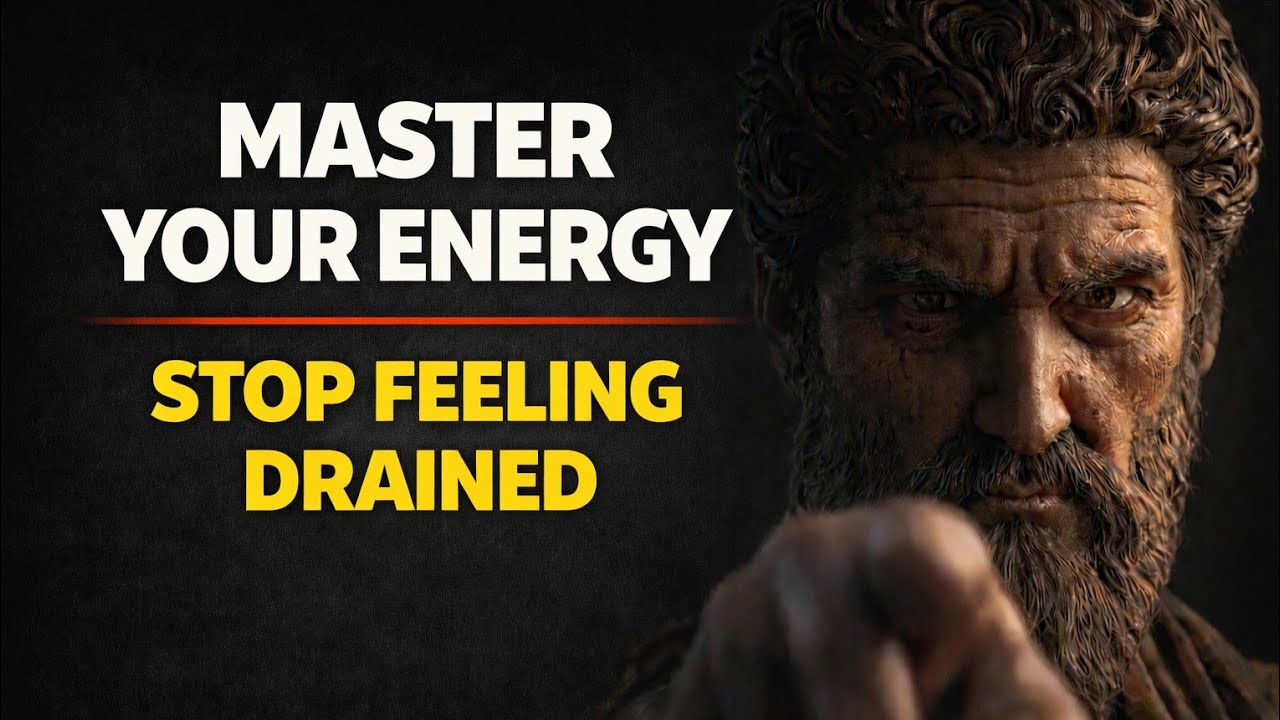 7 Brutal Stoic Rules to Master Your Energy (Stop Feeling Drained Forever) | Stoic Energy