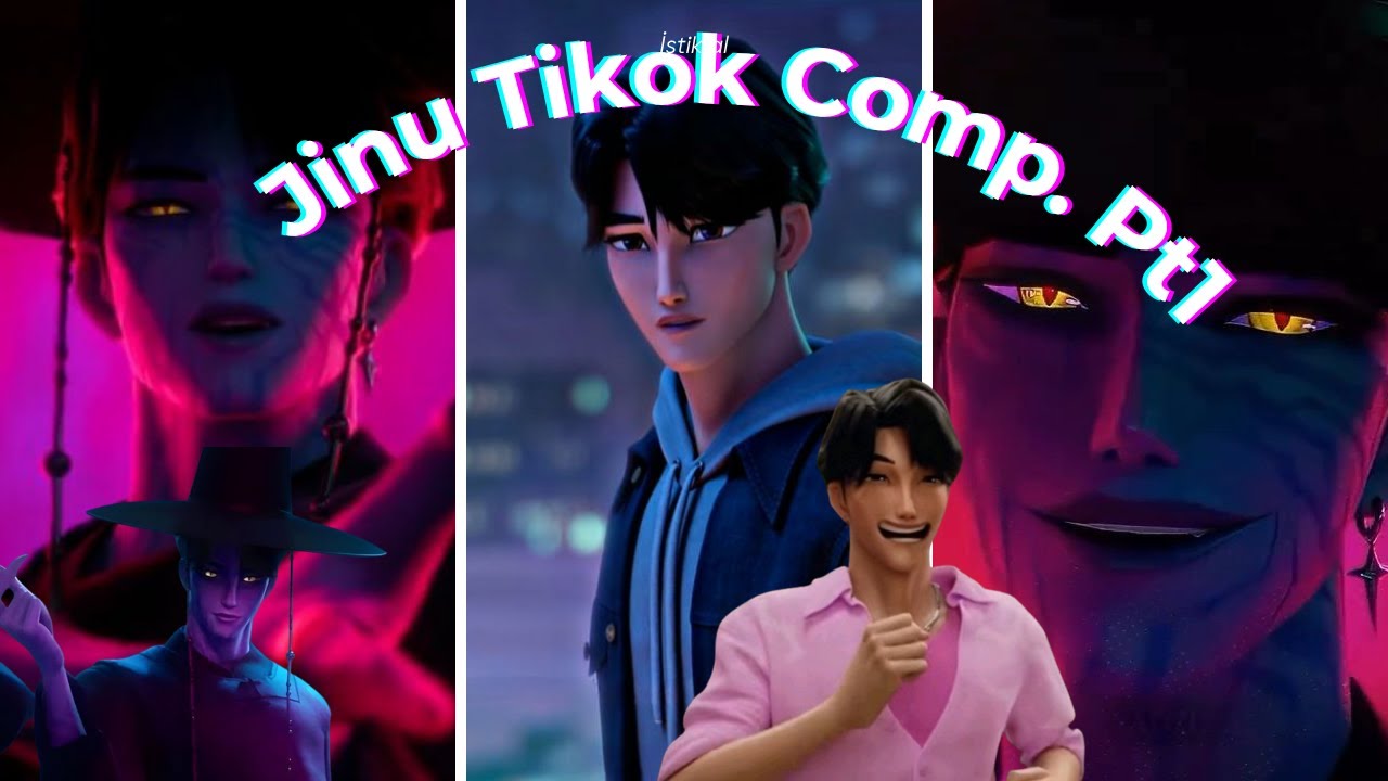 Jinu Edit Compilation (Part 1) #kpopdemonhunters  #sajaboys #jinu  #tiktok