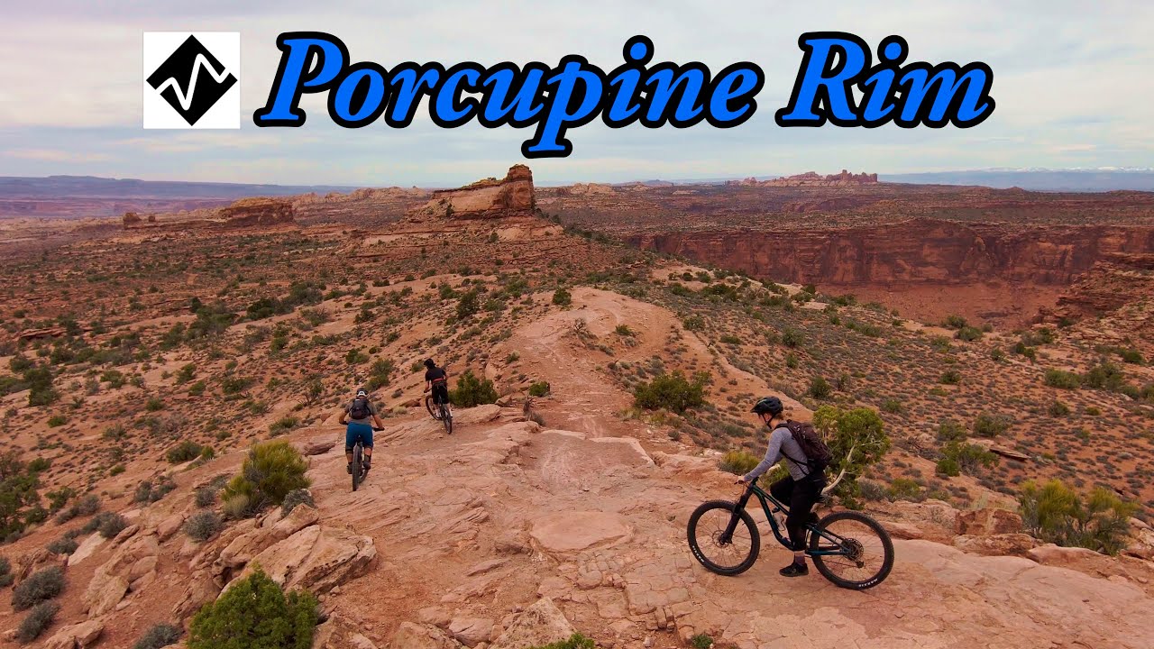 Best Expert MTB Trail in Moab, UT - Porcupine Rim