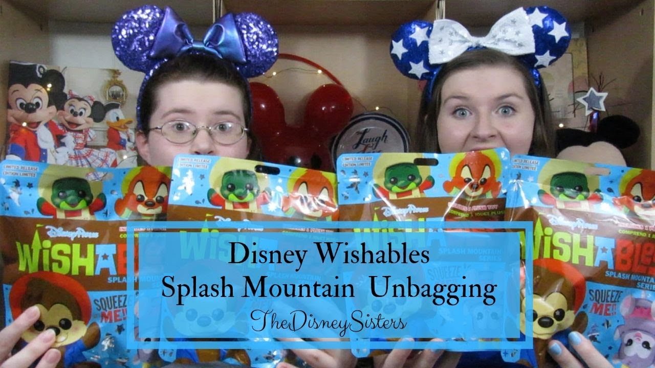 Disney Wishables Splash Mountain Unbagging - TheDisneySisters
