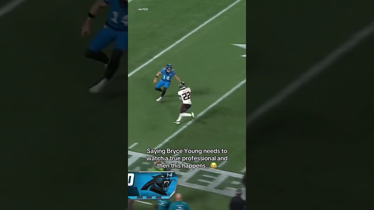 All time announcer jinx on Andy Dalton here 😭 #andydalton #panthers #bryceyoung #nflfunny #nflfans