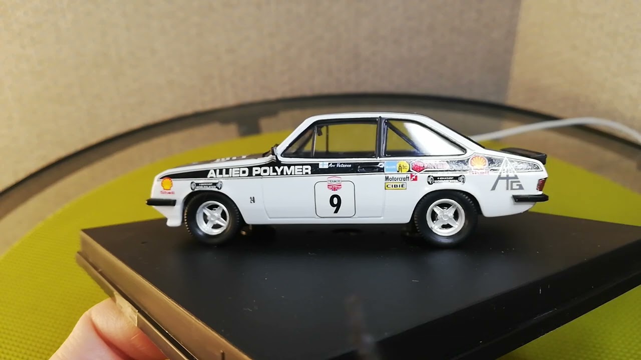 Ford Escort RS 2000 MKII Texaco Tour of Britain 1976 Vatanen A Bryant P 1/43 Trofeu Rally Car Models