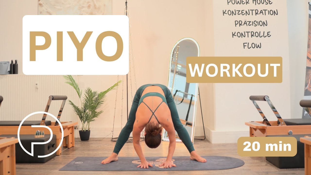 20 Min Pi-Yo Flow | Pilates & Yoga Workout zum Dehnen, Durchatmen & Entspannen