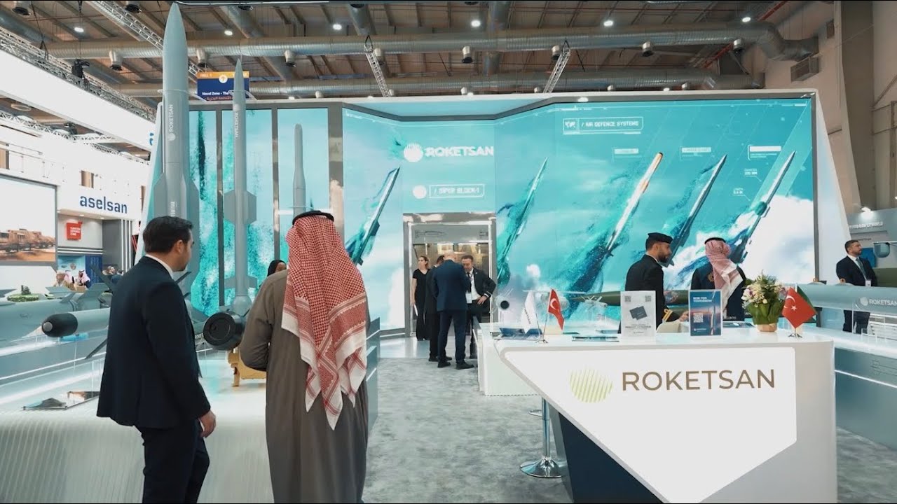 #WorldDefenseShow2026 DAY-3️⃣ | ROKETSAN 🇹🇷🤝🇸🇦