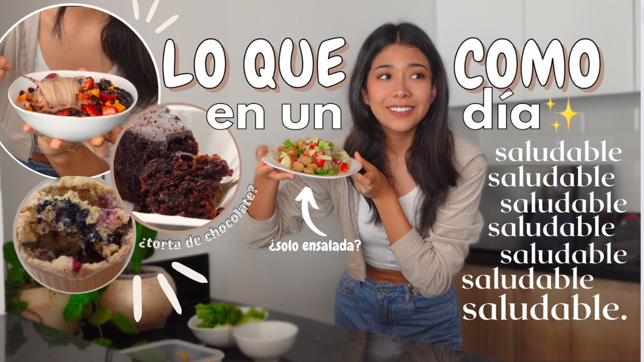 LO QUE COMO EN UN DÍA ✨SALUDABLE y VEGANO✨ | edición: adolescente vegana
