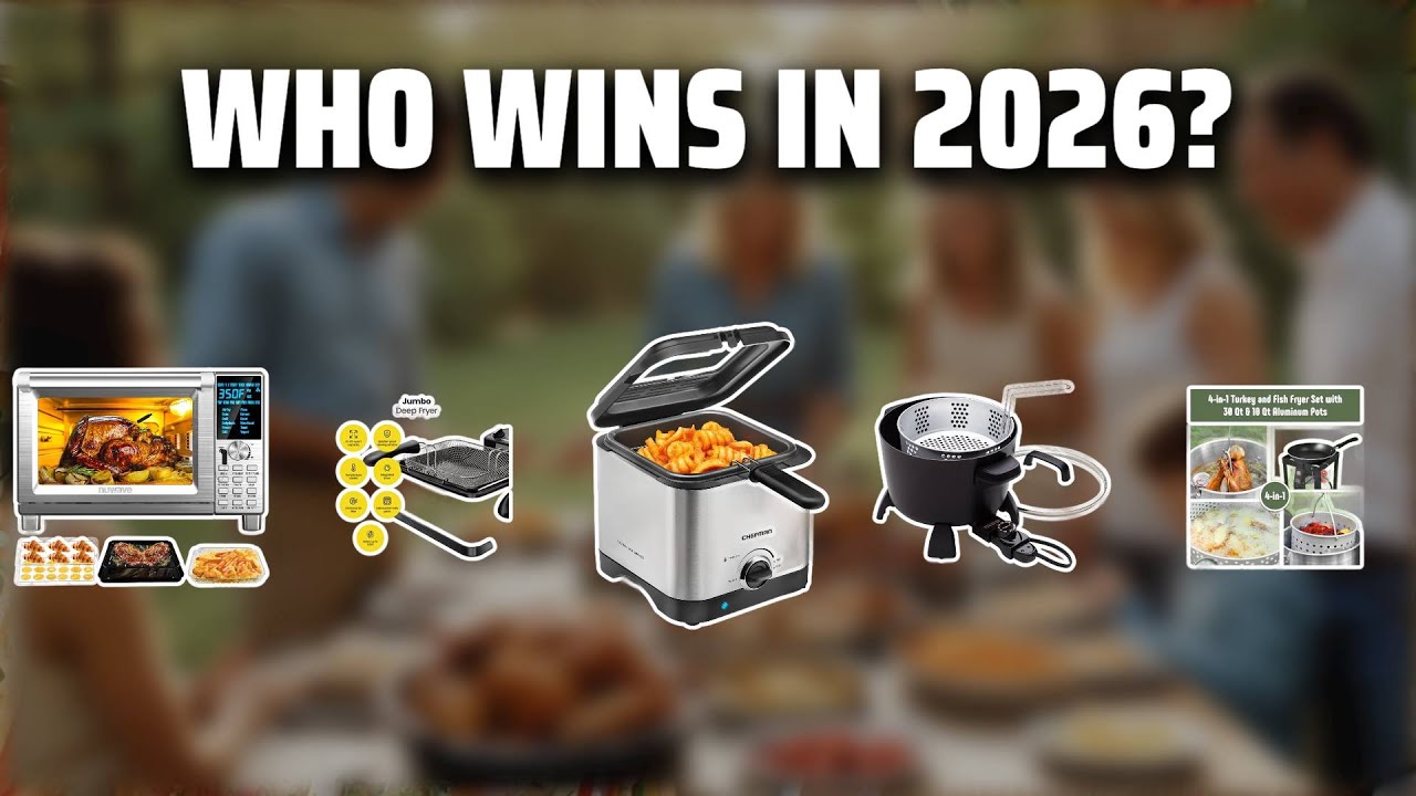 The Top 5 Best Turkey Fryer Electric in 2026 - Must Watch Before Buying!