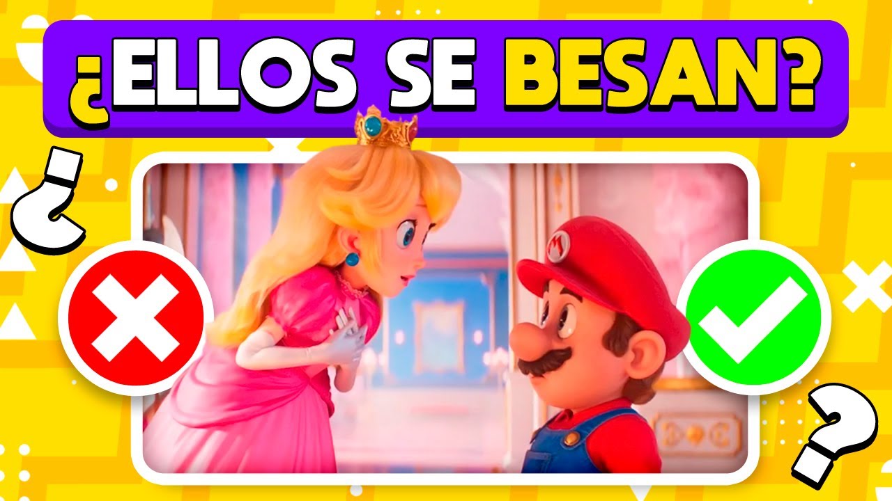 VERDADERO o FALSO Super Mario Bros 🍄🤔🧠🧐 | Trivia Mario Bros | DiverTrivia ✅