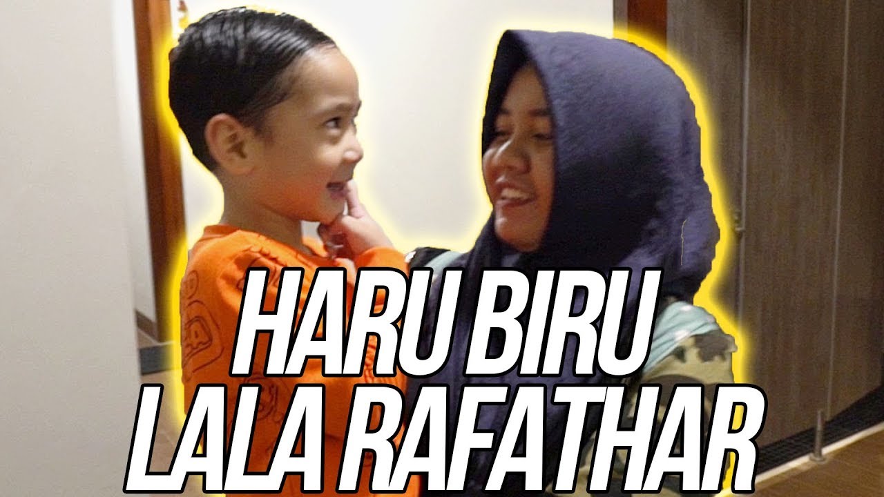 MENGHARUKAN!!! SEBULAN GA KETEMU. RAFATHAR SEDIH KETEMU LALA..