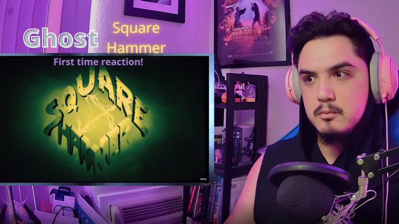 First Time Reaction | Ghost - Square Hammer