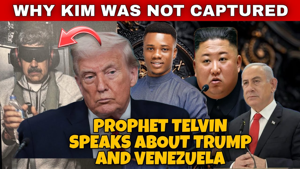 Listen ! To what prophet Telvin Said about Trump and Venezuela on Sunday.