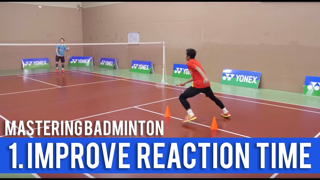 Mastering Badminton: 1. Improve Reaction Time (Using Cone)