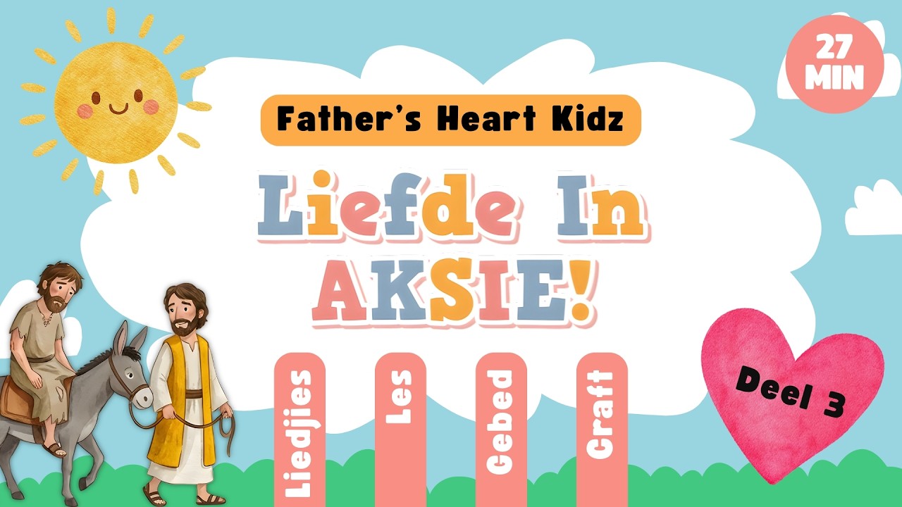 Liefde In AKSIE 💛 | Efesiërs 4:32 | Sondagskool Les vir Kinders