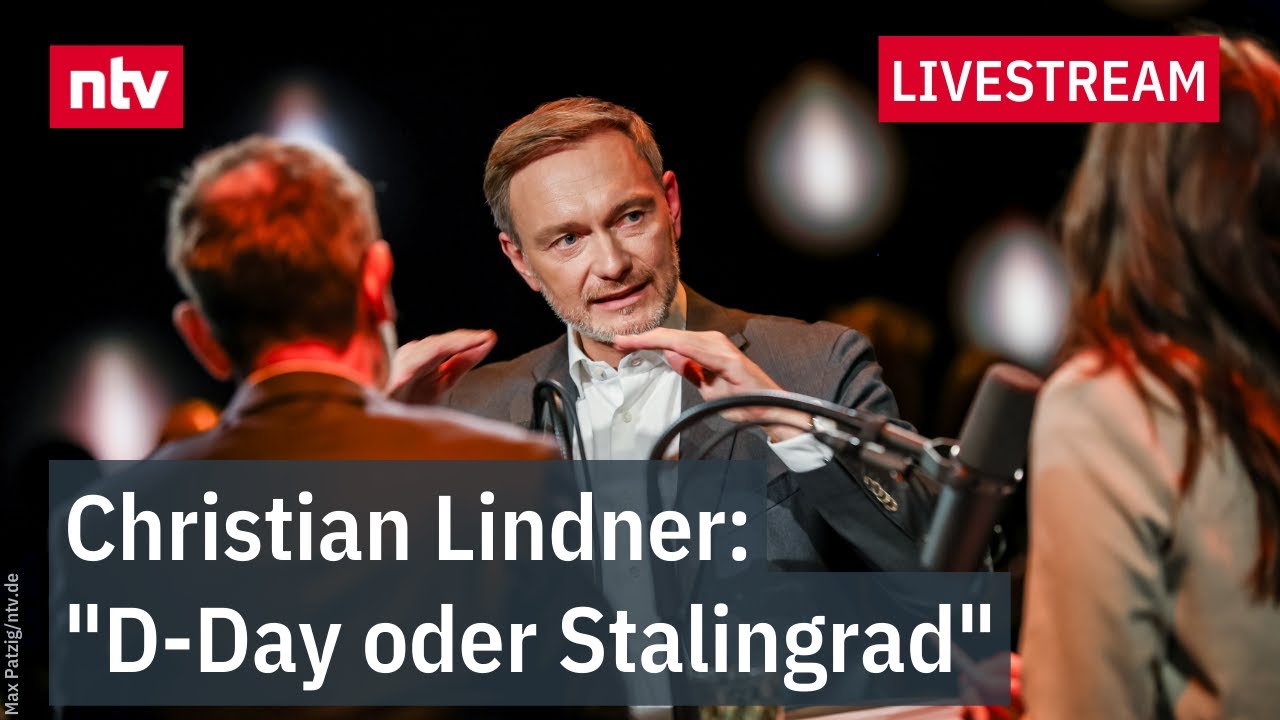 LIVE: Christian Lindner: 