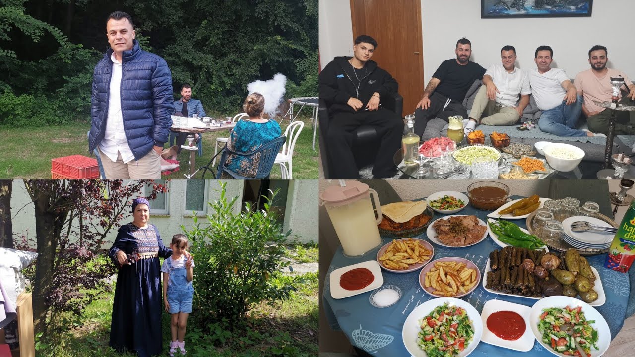 زارونا ولاد بنت حماي من نرويج وعملنا حلو وسهرنا احلى سهرة🥰