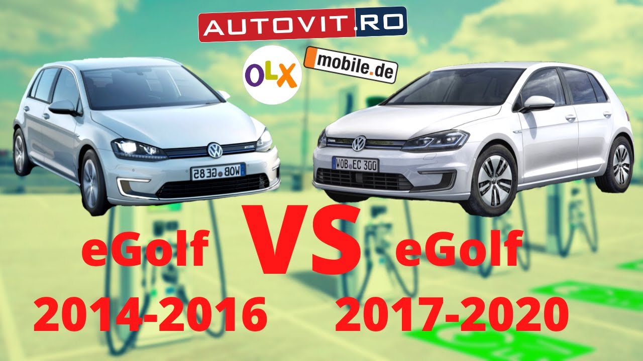 Ghid de cumparare VW eGolf 100% electric 🔋⚡🔌👍   2014 vs 2017