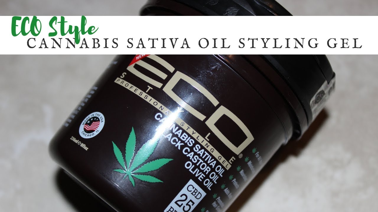 Eco Styler Cannabis Sativa Oil Styling Gel #ecostyler #curls