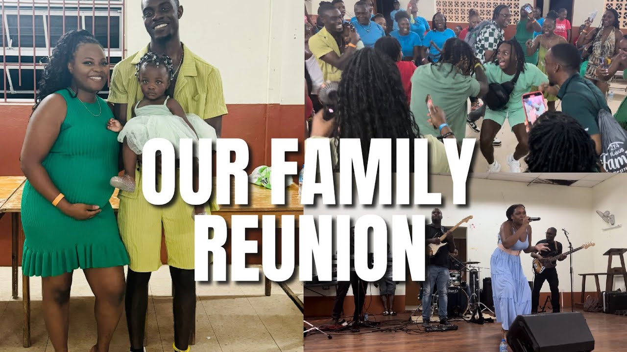 OUR FAMILY REUNION IN SAINT LUCIA | WE HAD A LIVE BAND! | PART 2