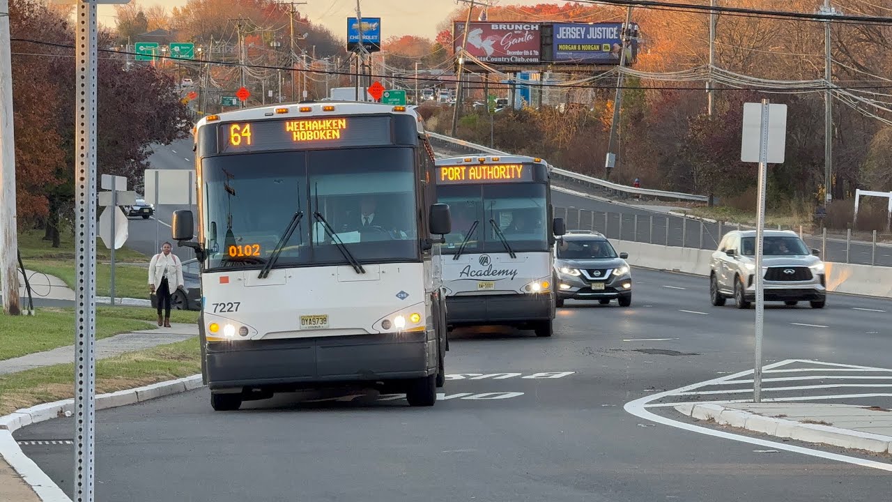 Academy Bus & New Jersey Transit Bus Operations & Old Bridge Park & Ride (US 9 Northbound)