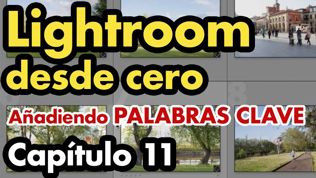 Módulo biblioteca, AÑADIENDO PALABRAS CLAVE. Curso de Lightroom Classic – Capítulo 11