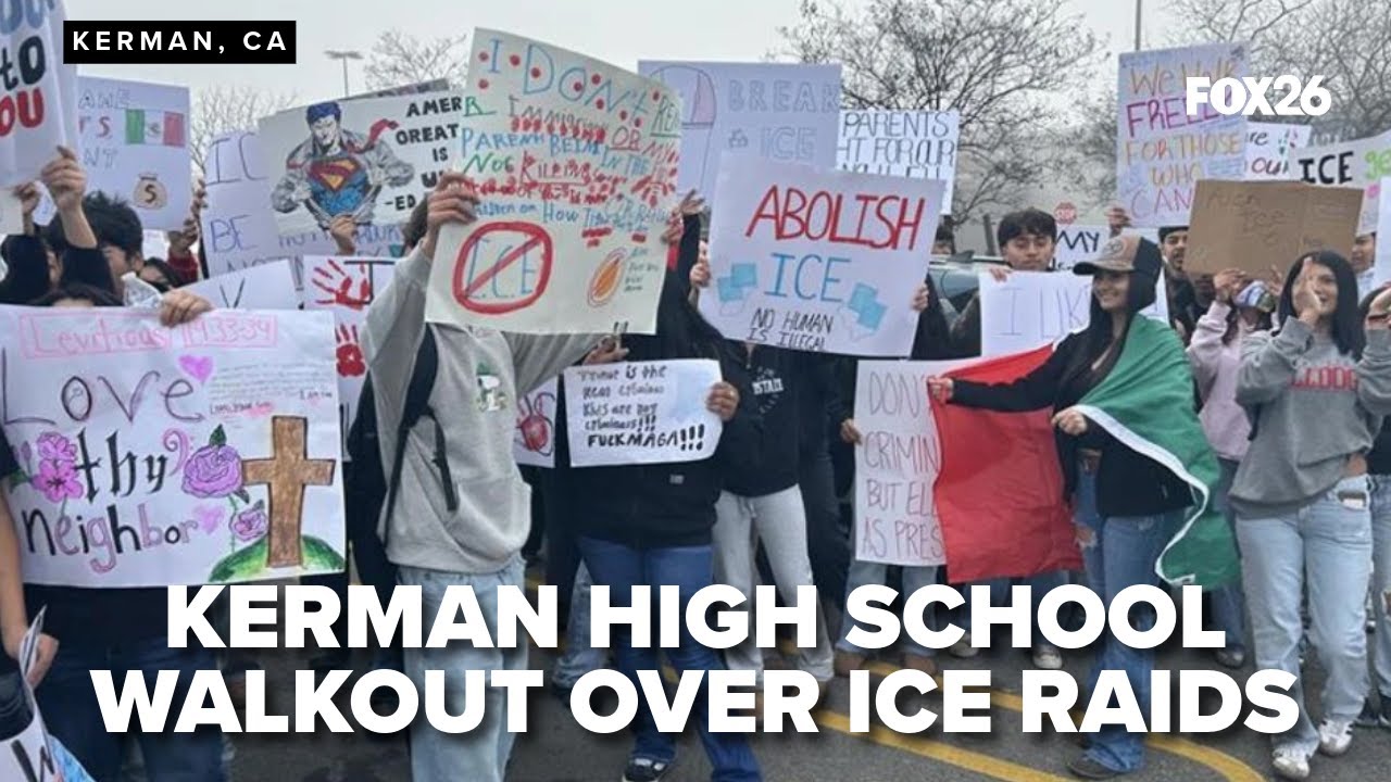 Kerman High Walkout